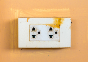 Broken Wall Outlets